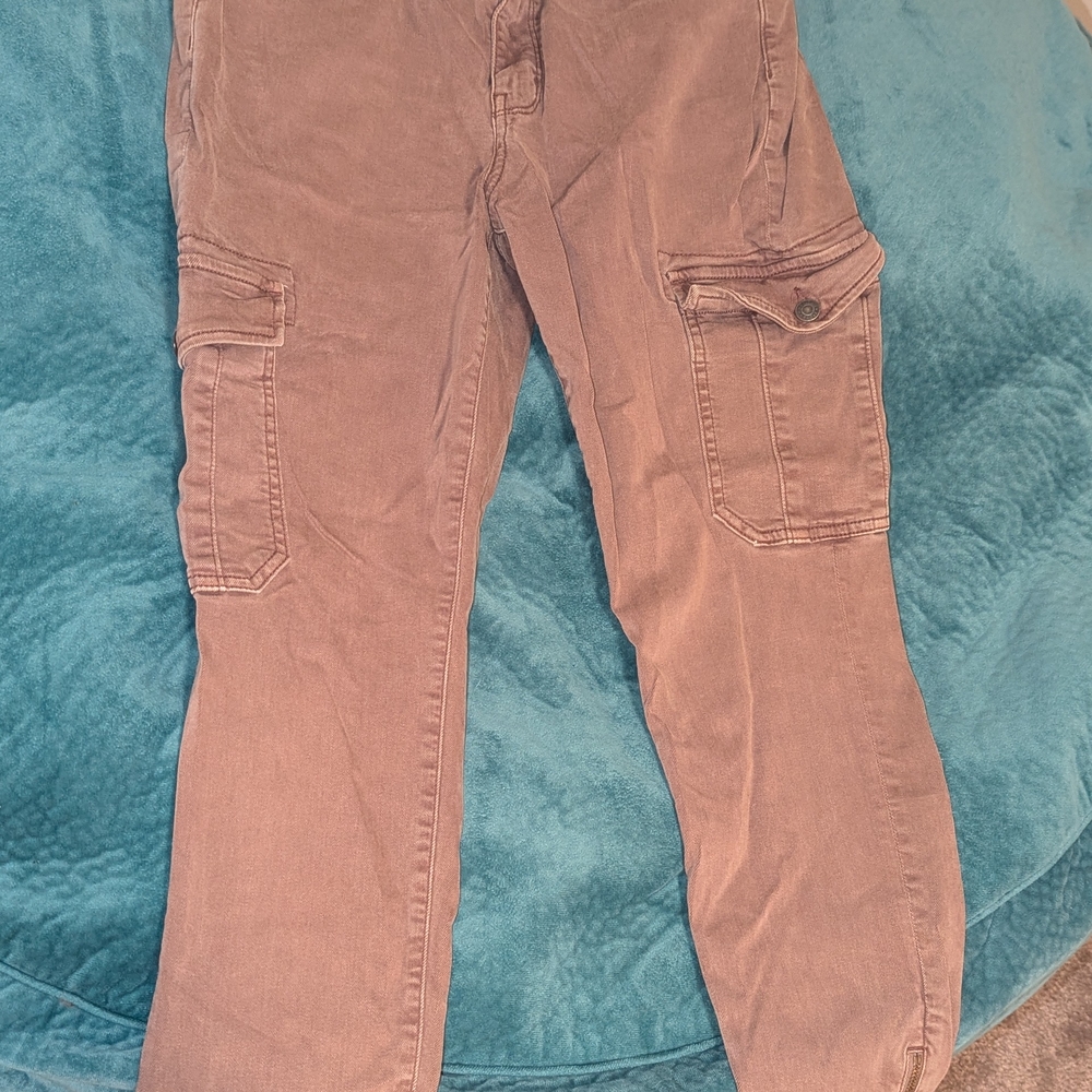 Size 12 American Eagle Cargo Pants Brown